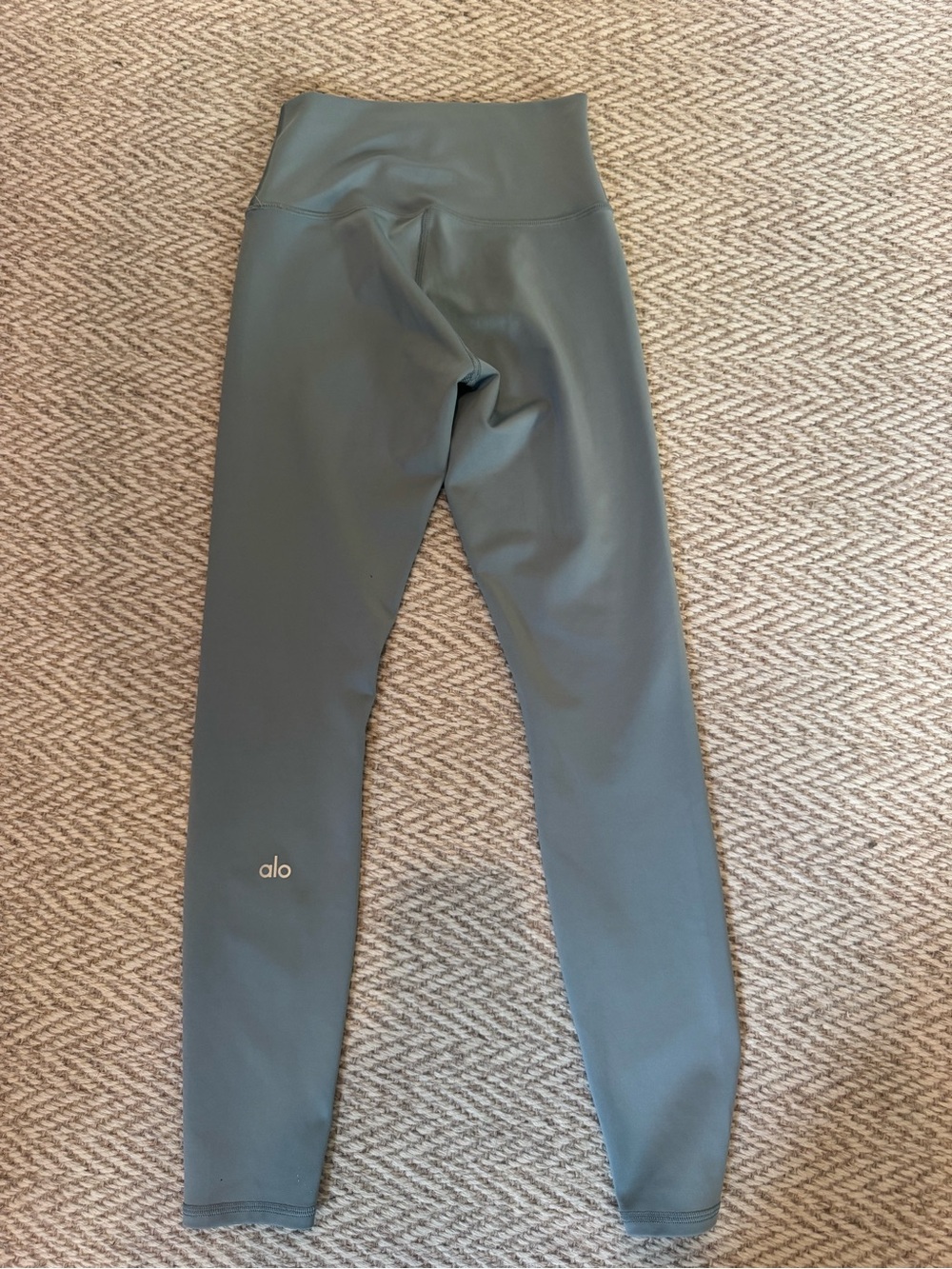 ALO Yoga Blue Teal High Waist Airlift Leggings | XS - Picture 4 of 4